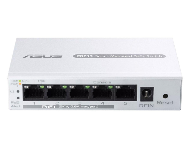 ASUS Smart EBP15 5xGE (4xPoE+ 60W) - 1273567 - zdjęcie